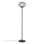 Nordlux Alton Lampada da terra 27,5 Vetro Nero | Adatto per 1x E27