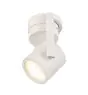 SLV Oculus Parete e Luce da soffitto Aluminium Bianca 11W 780lm - 920-930 Dim To Warm | Miglior Resa Cromatica - Dimmerabile 