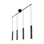 Nordlux Vico Luce Pendente Metallo Nero | Adatto per 4x GU10